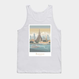 Bangkok Skyline Serenity Tank Top